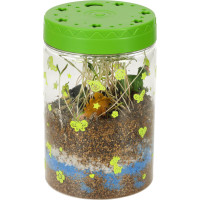 Dinosaurie terárium s nočným LED osvetlením