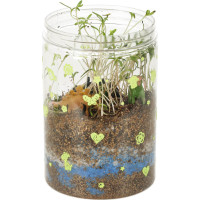 Dinosaurie terárium s nočným LED osvetlením