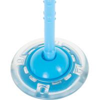 Hula hop na nohu svietiaca LED - modrá