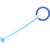 Hula hop na nohu svietiaca LED - modrá