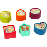 Senzorická kocka pre deti 7v1