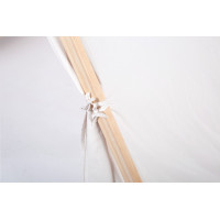 small foot Stan prírodný biely