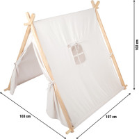 small foot Stan prírodný biely