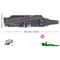 Sluban Model Bricks M38-B1211 Lietadlová loď Fujian