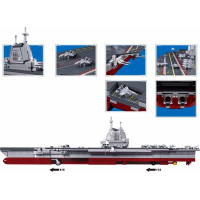 Sluban Model Bricks M38-B1211 Lietadlová loď Fujian