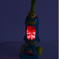 Interaktívny vysávač pre deti so zvukom - tyrkysový