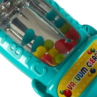 Interaktívny vysávač pre deti so zvukom - tyrkysový