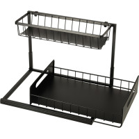 Organizér do skrinky pod drez - 2 police