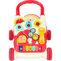 Interaktívna chodítko 4v1 - červené