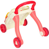 Interaktívna chodítko 4v1 - červené