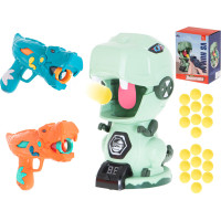 Hladný dinosaurus - strelecká arkádová hra pre 2