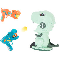 Hladný dinosaurus - strelecká arkádová hra pre 2