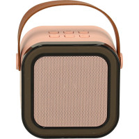 Karaoke reproduktor Bluetooth + mikrofón - ružový