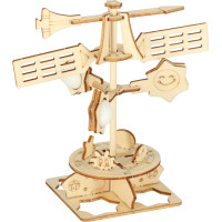 Drevené 3D puzzle- Vedecký model veternej korouhve