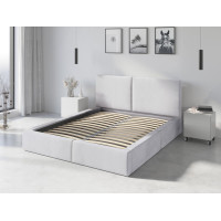 Čalúnená posteľ HILTON - 200x160 cm - biela