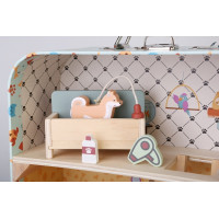 2Kids Toys Domček pre miláčikov v kufríku