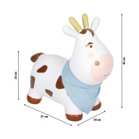 small foot Nafukovacie hopsadlo kravička