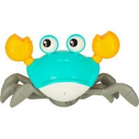 Interaktívny krab so zvukom - zelený