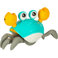 Interaktívny krab so zvukom - zelený