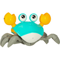 Interaktívny krab so zvukom - zelený