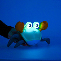 Interaktívny krab so zvukom - zelený