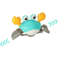 Interaktívny krab so zvukom - zelený