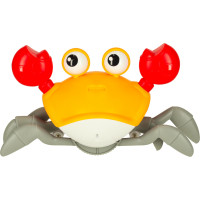 Interaktívny krab so zvukom - žltý