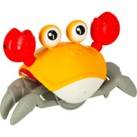 Interaktívny krab so zvukom - žltý