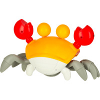 Interaktívny krab so zvukom - žltý