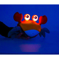 Interaktívny krab so zvukom - žltý