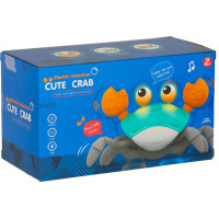 Interaktívny krab so zvukom - žltý