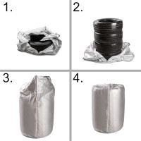 Vodotesný kryt na pneumatiky auta 13-17 palcov