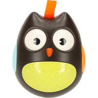 Zmyslová hojdacia sova - hnedá