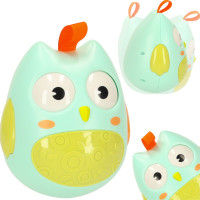 Zmyslová hojdacia sova - modrá