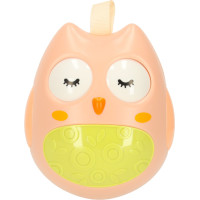 Zmyslová hojdacia sova - ružová