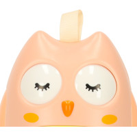 Zmyslová hojdacia sova - ružová