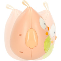 Zmyslová hojdacia sova - ružová