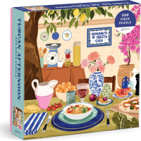 GALISON Štvorcové puzzle Popoludní v Toskánsku 500 dielikov