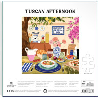 GALISON Štvorcové puzzle Popoludní v Toskánsku 500 dielikov