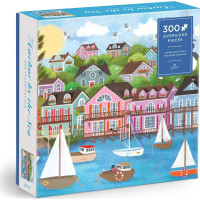 GALISON Štvorcové puzzle Prístav pri mori XL 300 dielikov