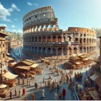 NORIMPEX Diamantové maľovanie Koloseum 30x40cm