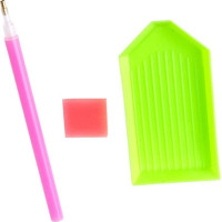 NORIMPEX Diamantové maľovanie Kôň v lesnom potoku 30x40cm