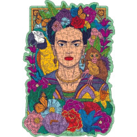 RAVENSBURGER Drevené obrysové puzzle Frida Kahlo 300 dielikov