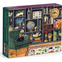 GALISON Metalické puzzle Eklektické poklady 1000 dielikov