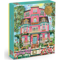 GALISON Metalické puzzle Viktoriánske sídlo v Capeside 1000 dielikov