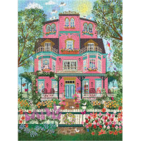 GALISON Metalické puzzle Viktoriánske sídlo v Capeside 1000 dielikov