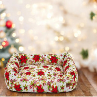 Pelech pre psov / mačky s vianočným motívom 70x60 cm - Vianočná hviezda