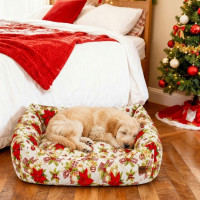 Pelech pre psov / mačky s vianočným motívom 70x60 cm - Vianočná hviezda