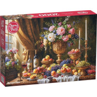 CHERRY PAZZI Puzzle Barokový stôl 2000 dielikov