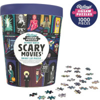 RIDLEY'S GAMES Puzzle Bucket List: 50 strašidelných filmov, ktoré musíte vidieť 1000 dielikov